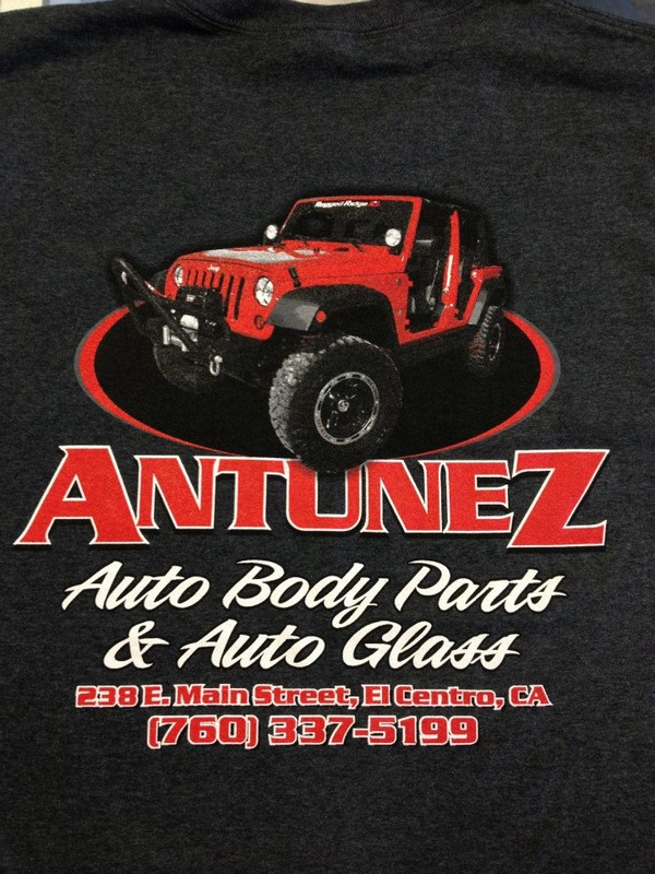 Antunez Auto Body Parts & Auto Glass in El Centro, California